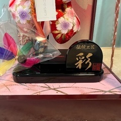 ⭐️美品⭐️羽子板人形⭐️ガラスケース付きの画像