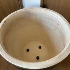 メダカ ビオトープなどに 陶器鉢 大型の画像