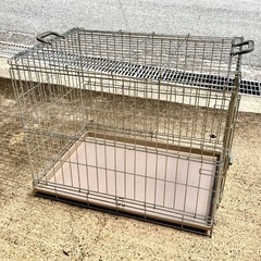 ペットケージ 折りたたみ 引き出しトレー 犬 猫の画像