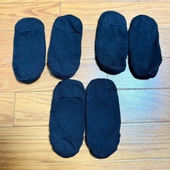 ユニクロ　ベリーショートソックス3足組の画像