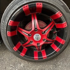 ハイエースタイヤホイールセットの画像