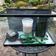 水槽60CMとエーハイム濾過器一式の画像