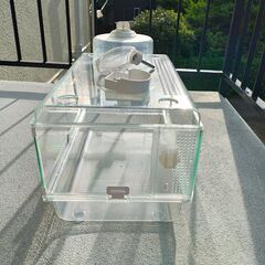 ハムスターケージ　ジェックス グラスハーモニー 450 N の画像
