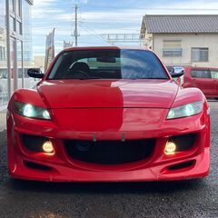 【車高調・社外マフラー・デフ・強化クラッチ】H18年　RX-8　89.8万円　車検新規2年取得の画像