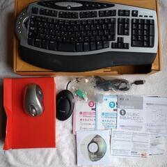 マイクロソフトワイヤレスキーボードの画像