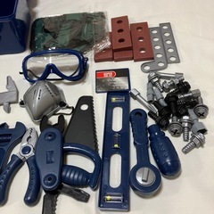 おもちゃの工具　の画像