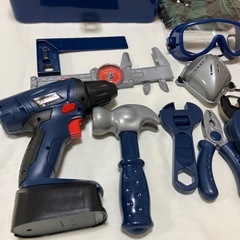 おもちゃの工具　の画像