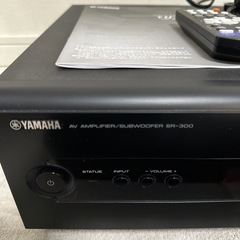 YAMAHA ホームシアター　アンプ　スピーカーの画像