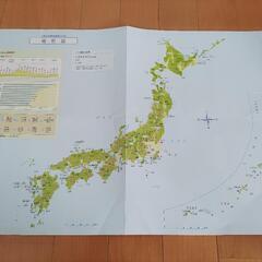 公文　日本地図パズルの画像