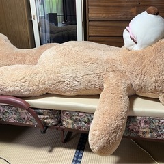 コストコ巨大テディベアの画像