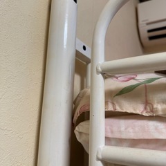 階段付きロフトベッドの画像
