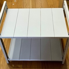 【ほぼ新品，美品】ニトリ シンク下収納の画像