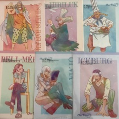 ONE PIECE　A4クリアファイル 12枚の画像