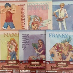 ONE PIECE　A4クリアファイル 12枚の画像