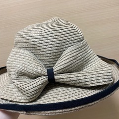 麦わら　リボン　ハットの画像