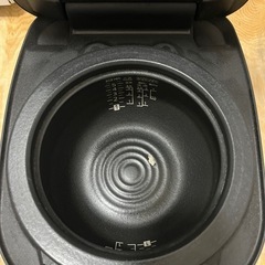 タイガー 炊飯器 JPG-S100 圧力IH 5.5合炊きブラック 2020年製の画像