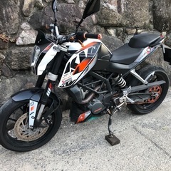 KTM 200DUKE自賠責付
の画像