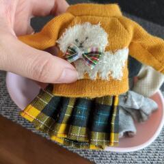 リカちゃんサイズのお洋服などの画像