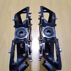 三ヶ島フラットペダル　ALLWAYS　軽量アルミ製の画像