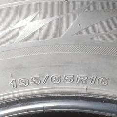 20年製195/65R16スタッドレスタイヤ4本セット　ブリジストンVRX2　冬タイヤの画像