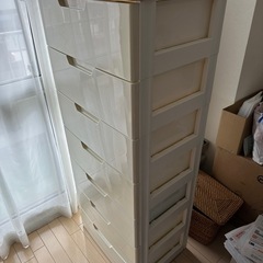 7段 5段　衣装ケースの画像