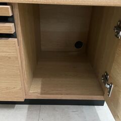 テレビボード　No.4212　ナチュラルカラー　TV台　【リサイクルショップどりーむ荒田店】の画像
