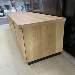テレビボード　No.4212　ナチュラルカラー　TV台　【リサイクルショップどりーむ荒田店】の画像