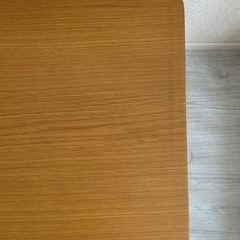 無印良品【木製ローテーブル・オーク材】幅１１０×奥行５５×高さ３５ｃｍの画像