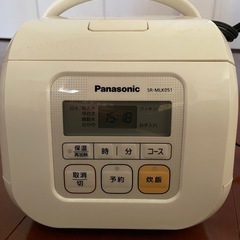 パナソニック　炊飯器
の画像