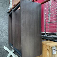 ラック　No.4213　ブラック　棚　【リサイクルショップどりーむ荒田店】の画像