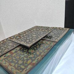 ①未使用2024年製　オーブントースター②美濃焼　瑞陶窯　銘々皿　夢更紗5客の画像