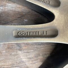 エンケイ製‼️ 18インチ‼️ 日産純正‼️ ハブ径66mm‼️ 66mm以下なら他メーカーにも流用可能‼️アルミホイール　ホイールの画像