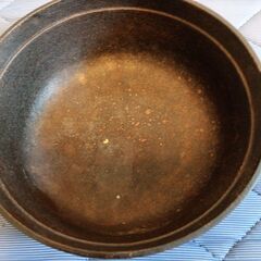 レトロ  蓋付  南部鉄器 調理器具 伝統工芸　中古品の画像
