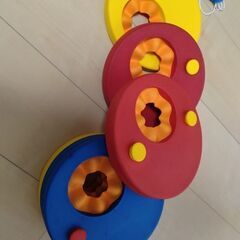 子供用アームリング　海　プールの画像