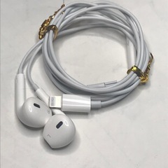 iPhone純正イヤフォン（ライトニングタイプ）　未使用の画像