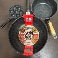 フライパン、鍋セットの画像
