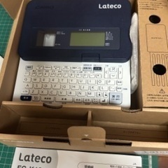 カシオラベルライター　テープ付きの画像