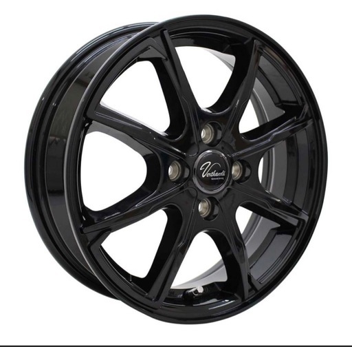 Verthandi PW-S8 15x5.5 43 100x4 BLACK ホイール
