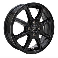 Verthandi PW-S8 15x5.5 43 100x4 BLACK ホイールの画像