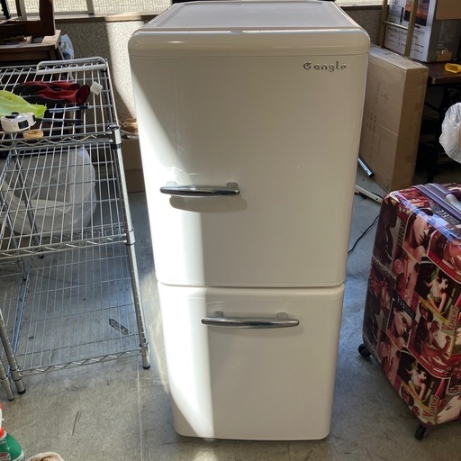 ⭐︎値下げ⭐︎H2507-346 EDION E-angle 2ドア冷蔵庫 ANG-RE151-A1 2018年製　動作確認済み キズ汚れ有り