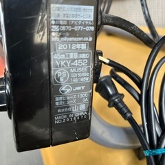 工業用扇風機　山善の画像
