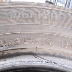 値下げ🌆16年製185/65R14夏タイヤ4本セットの画像