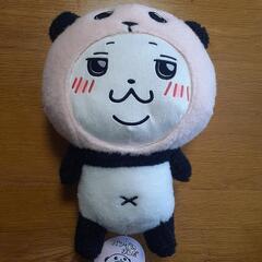 【未使用タグ付き】パンダinぱんだ　ぬいぐるみ2点セットの画像