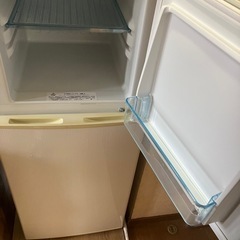 2ドア冷蔵庫138Lの画像