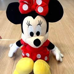 ミニーマウス　ぬいぐるみの画像