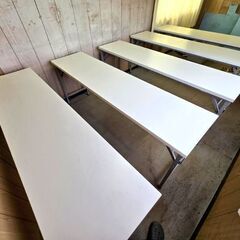 長机 180x45センチ 5台ありの画像