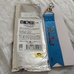 ONE PIECE　サンジ　リボンキーホルダー
の画像
