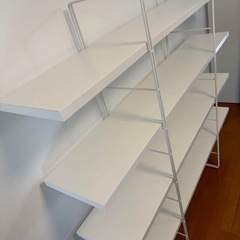 IKEA ENETRI シェルフ　White✖️Whiteの画像