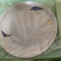 シフォンルシアン  花　小皿　プレートの画像