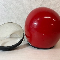 1000円/SHOEI/ショウエイ/ヘルメット/TJ-301/赤/レッド/Mサイズ/57㎝/58㎝/8577-01の画像